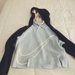 Nike cropped sweatshirt